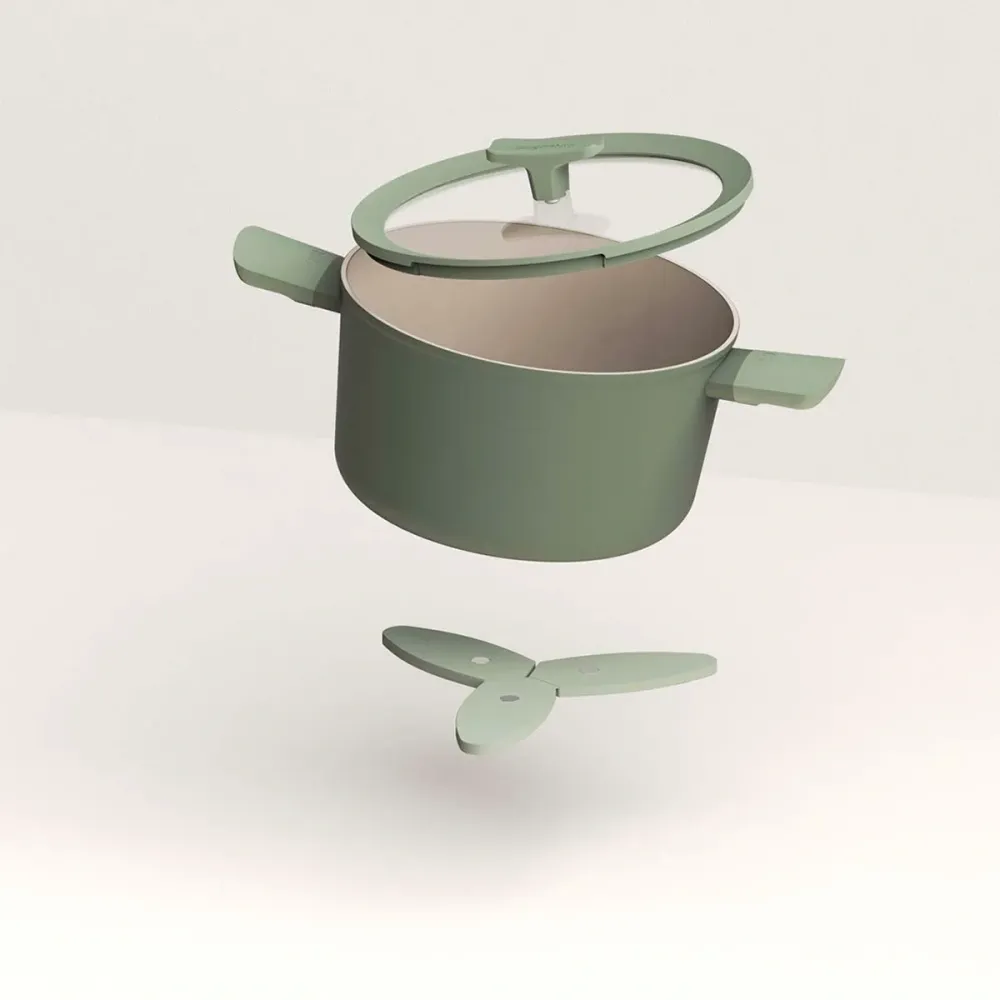 Sottopentola magnetico pieghevole Balance Sage di Berghoff