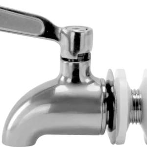 Brio Beverage Dispenser Replacement Spigot, Cromo lucido