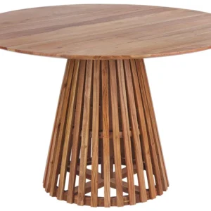 Tavolino legno d'acacia fosco ⌀ 120 cm MESILLA