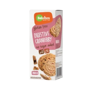 BALVITEN - BISCOTTI CROCCANTI AI MIRTILLI ROSSI