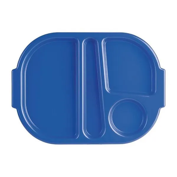 Vassoi menu OLYMPIA Kristallon blu 375 x 278 cm PU: 10 pezzi U038