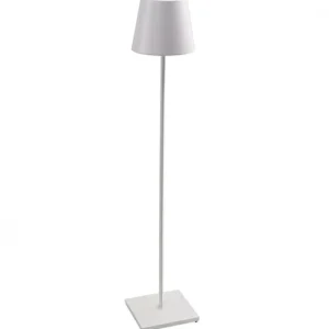 Lampada da Terra/Tavolo Senza Fili Poldina Pro XXL Bianco