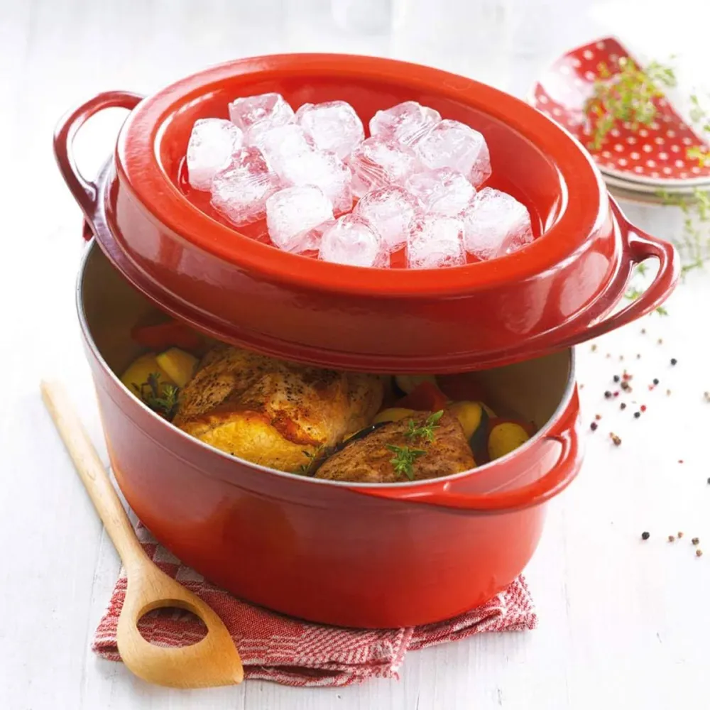 Cocotte Doufeu ovale ghisa Le Creuset