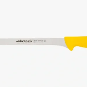 Coltello Prosciutto Colore Giallo Serie 2900 240 mm