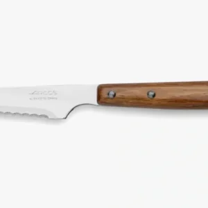 Tagliere Multiuso Coltello Bistecca Legno di Faggio Compresso Seghettato 105 mm