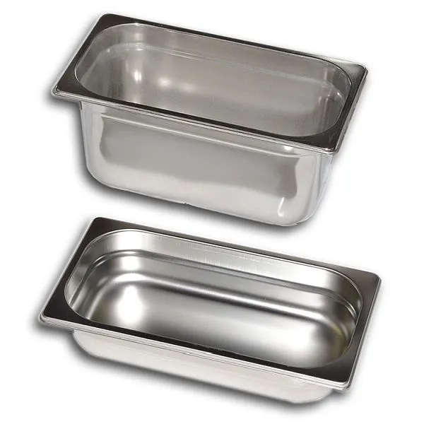 Contenitore Gastronorm acciaio inox Gastro-Inox 1/3 - 20 mm di profondità 501.040