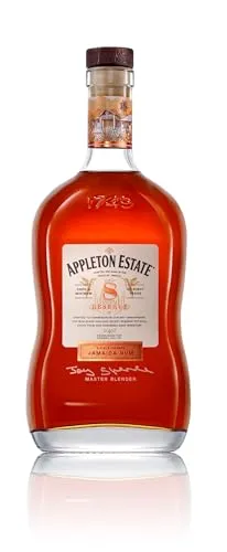 Appleton Estate - 8 anni Riserva: Rum Giamaicano Invecchiato Minimo 8 Anni Con Note di Melassa, Miele e Nocciole, 43% Vol,...