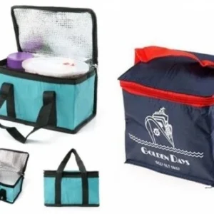 Borsa Termica Con Manici 5 Litri Frigo 13x13x30 Cm Mare Spiaggia Campeggio