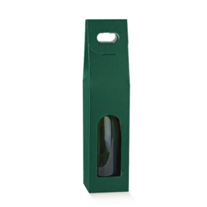 1 bottiglia f.to 90x90x385mm spot verde