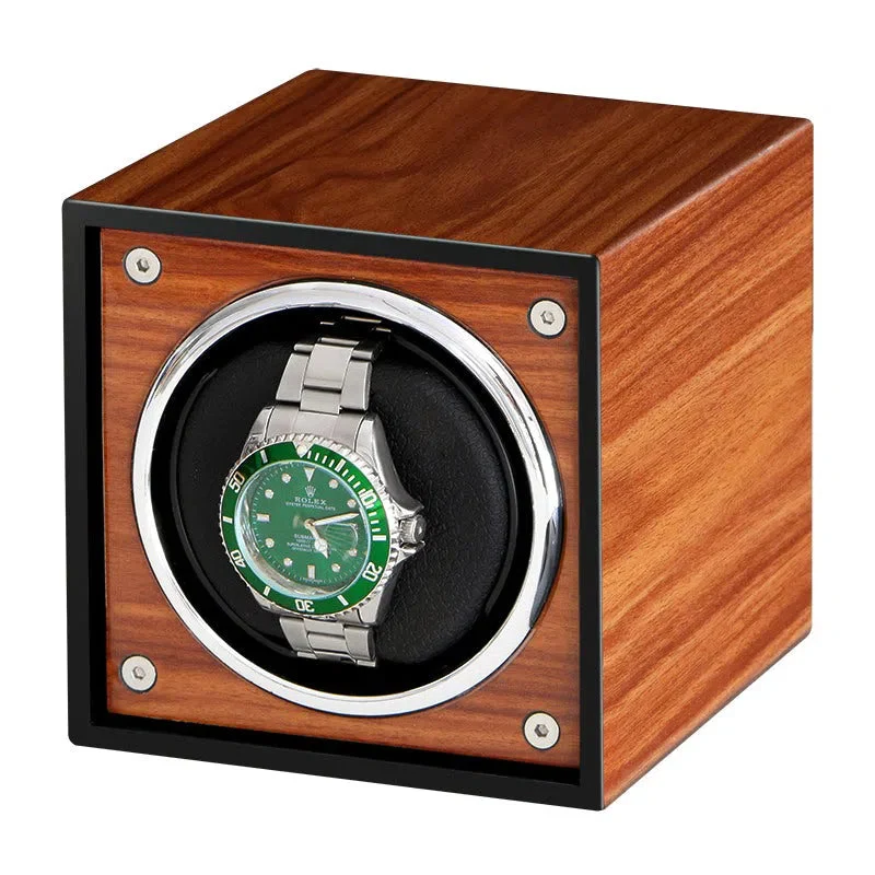 Carica Orologi - Cubo di Noce
