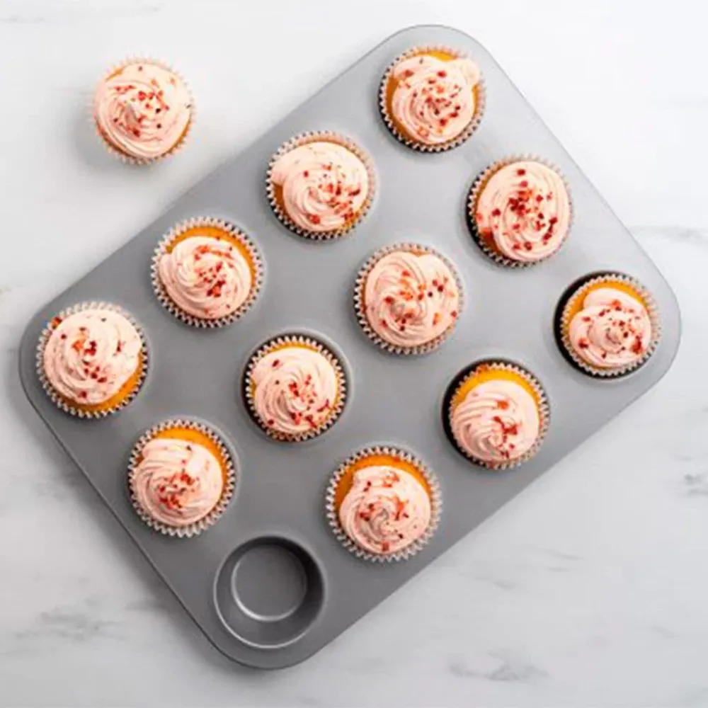 Strumenti per Cioccolato Teglia per muffin antiaderente Baker & Salt®