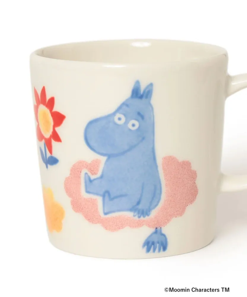BEAMS fennica MOOMIN ARABIA tazza dipinta mano ed. limitata anni50 arancione