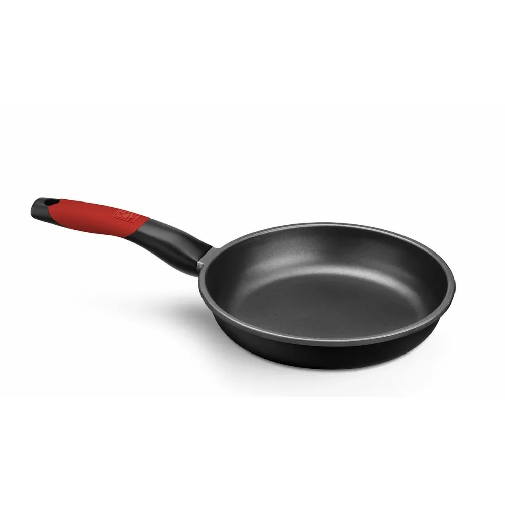 Padella antiaderente BRA A411218 Ø 18 cm Rosso Acciaio inossidabile Alluminio