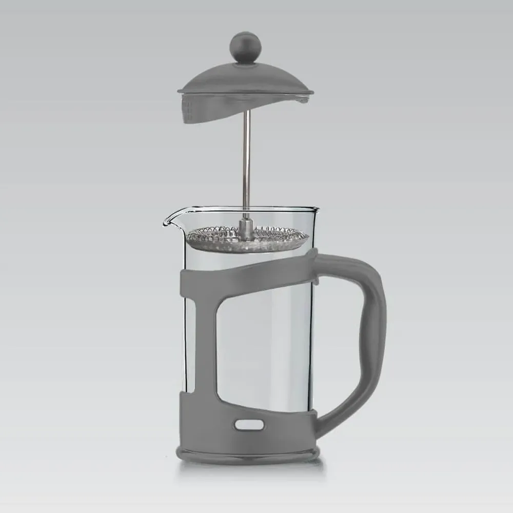 Bule Feel Maestro MR-1665-1000 Cinzento ço inoxidável Vidro de Borosilicato 1 L