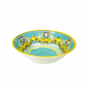 Ciotola Citrus Giallo con decori Melamina Brandani