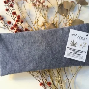 Cuscino con noccioli di ciliegio grigio da cm 14 x 33