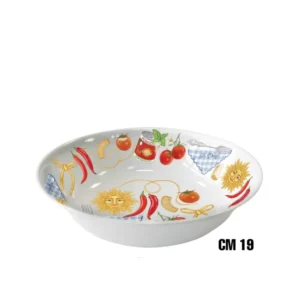 Lavafrutta melanina cm 19 decoro chef