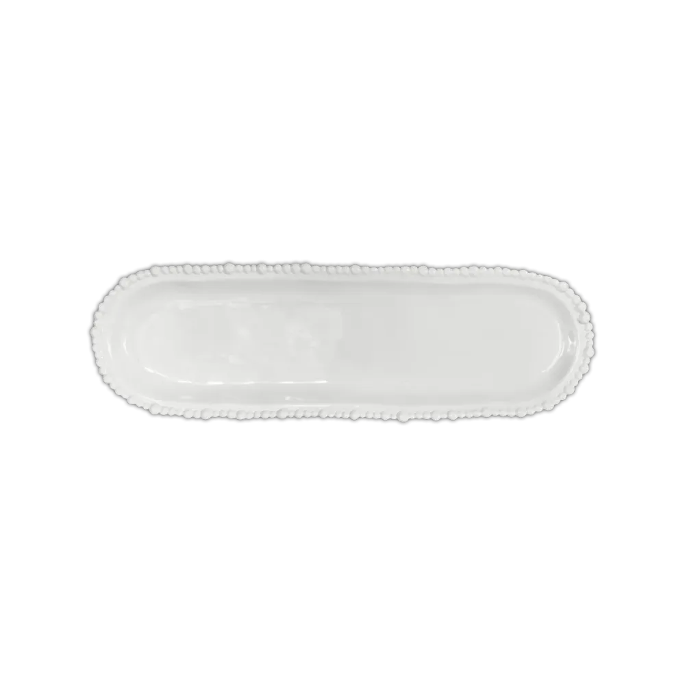 Piatto Servire Ovale Bianco- Joke Melamina