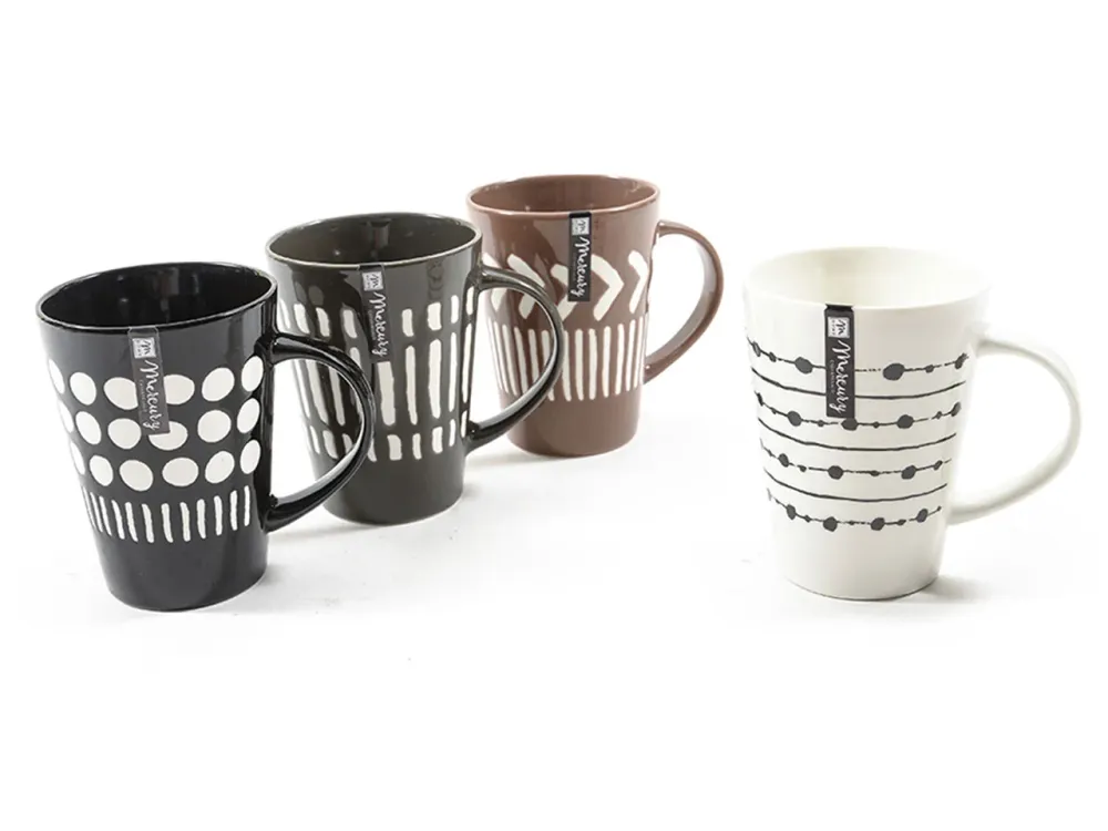 Mug misura 12,5x9xh.11,5cm colori assortiti