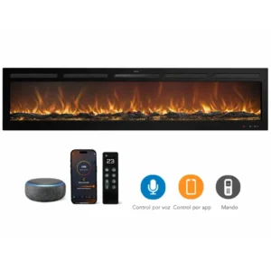Mystflame Galaxy 72 Pro NEW WiFi Camino Elettrico con Suono (L××P) 1830×450×140 mm