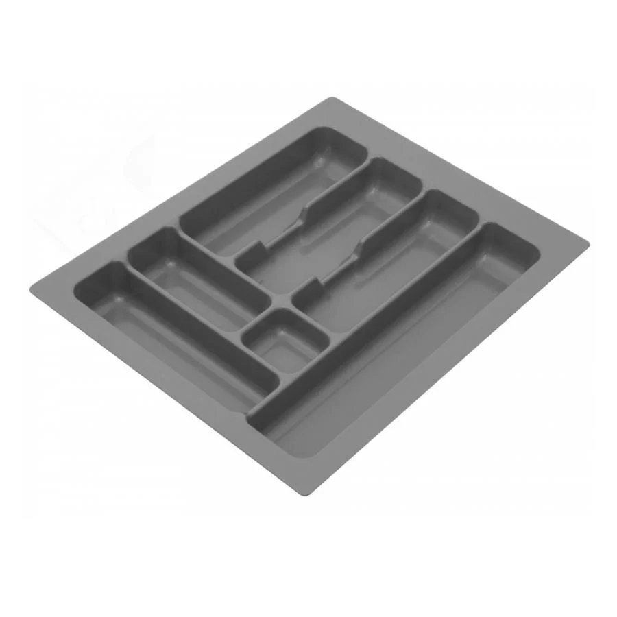 Portaposate per cassetti 450mm - Profondità: 490mm - Metallico NTP