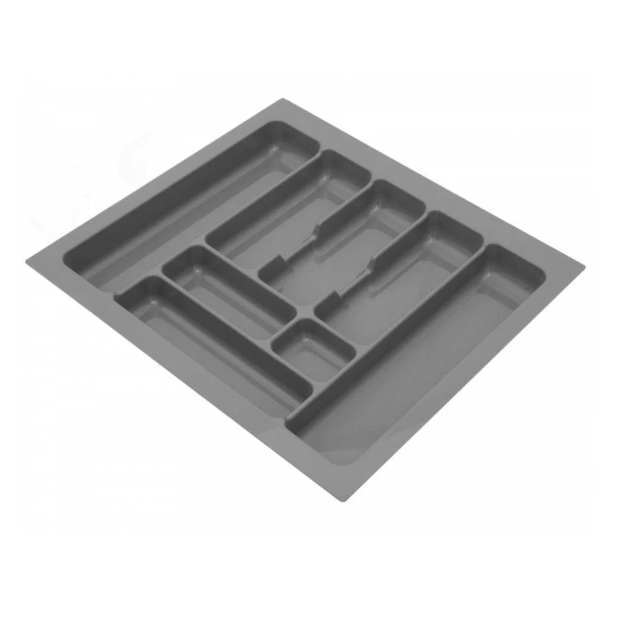 Portaposate per cassetti 600mm - Profondità: 490mm - Metallico NTP