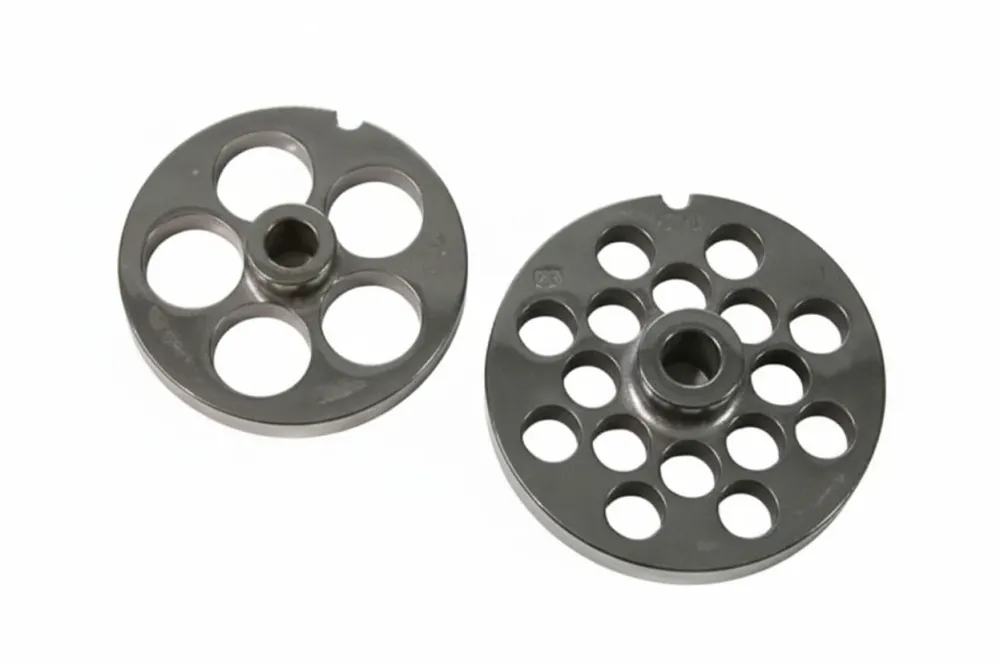 Piastre Acciaio Temprato Per Tritacarne Elettrici- - N°22 Foro Mm.12 - 1 Blister Reber