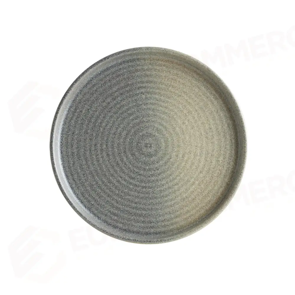 PIATTO PIANO C/BORDO CM.21 RIPPLE HORN - B.HOR.RPL21DZ - BONNA