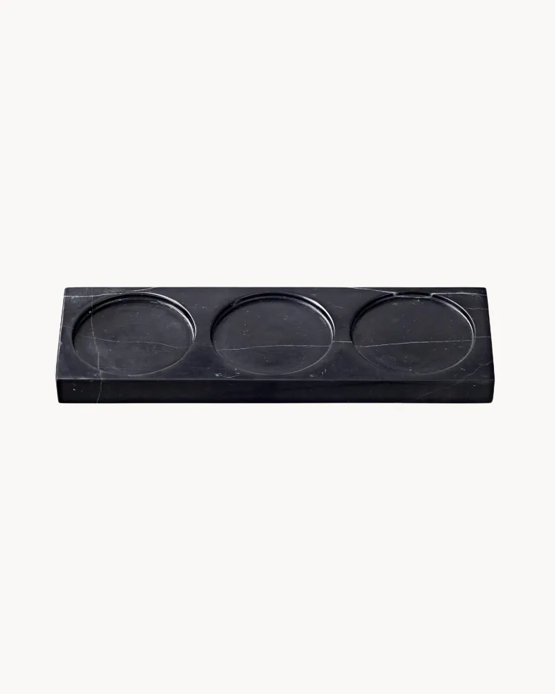 Porta macinaspezie e accessori da tavola Tabletopper 3, marmo nero