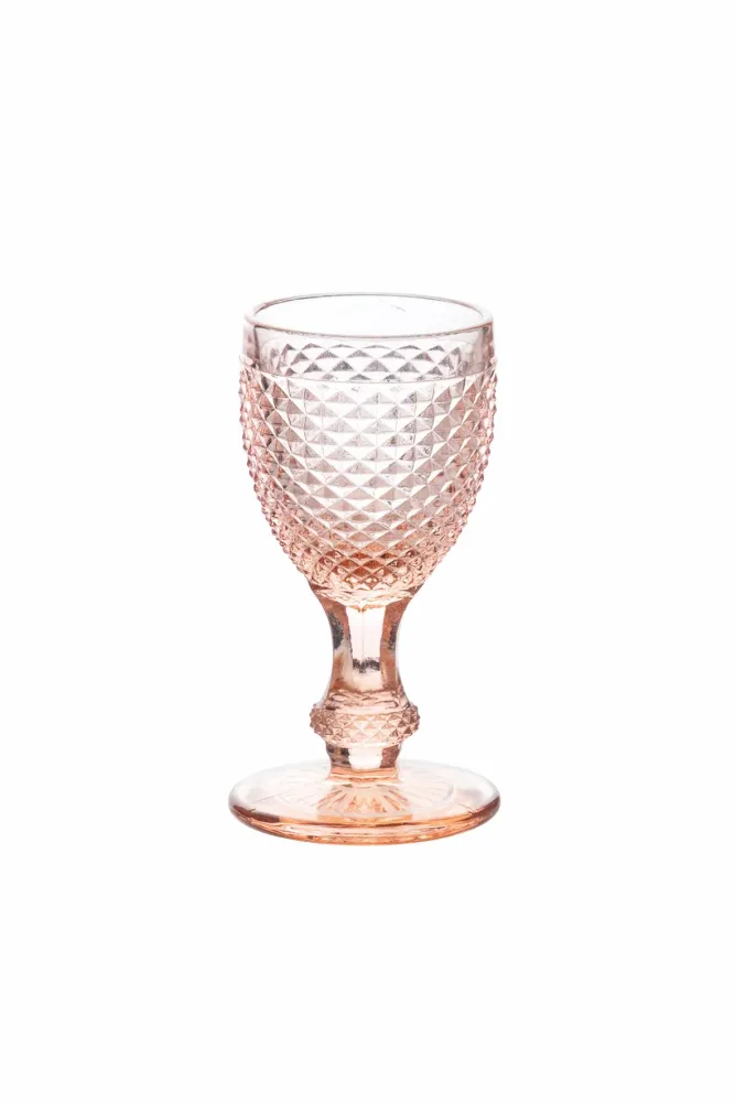 Set 6 Calici Liquire Ø5x10 cm Vetro Villa d'Este Home Tivoli Diamond Multicolor