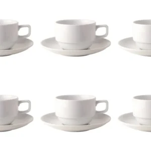 Set 6 piattini combinati Uni 09 15 cm Topcc