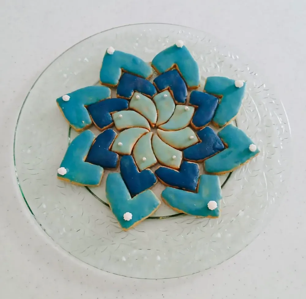 Stampo per biscotti forma di Biscotorta Giulia (3 pz)