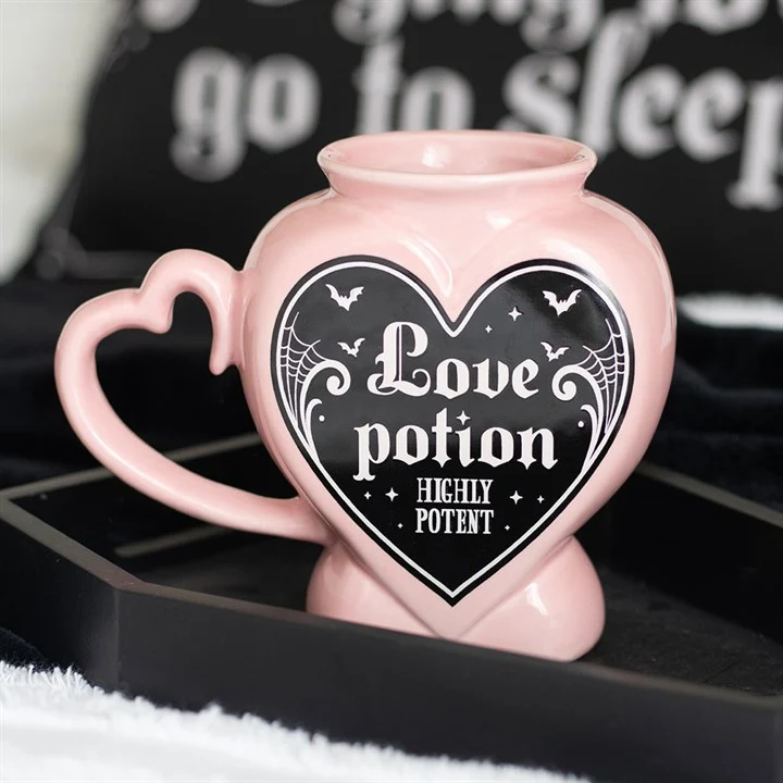 Tazza forma di pozione d'amore