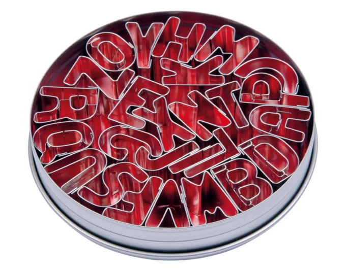 STÄDTER Tagliabiscotti latta lettere 2,5 cm