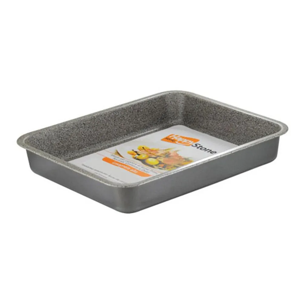 Teglia Rettangolare Alta Cm 7 40X33 Happystone