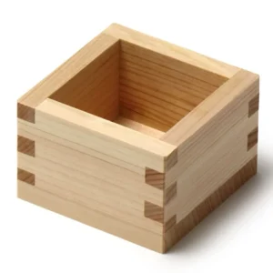 Umezawa Hinoki Masu Measuring Cup 1-Gassu Made Japan 200ml Natural Wood