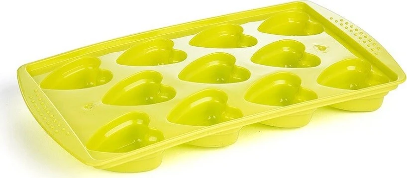 Vaschetta Forma Ghiaccio Forma Di Cuore Cubetti Ghiaccio Plastica Colorata 11584
