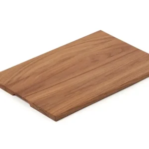 Vassoio Lab 18/10 legno, doppio