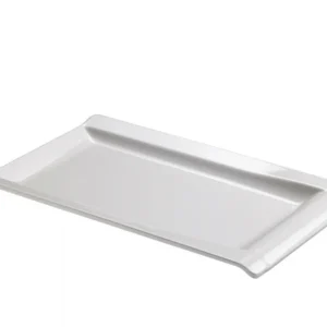 Vassoio Rettangolare Cm.38x23x3h Bianco