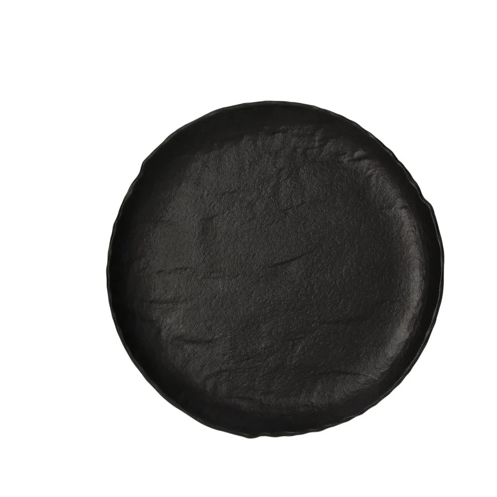 Vulcania Black Piatto Dessert Cm.21 Tognana Porcellane