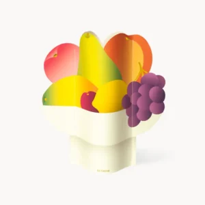 Vaso decorativo di carta Fruit Bowl