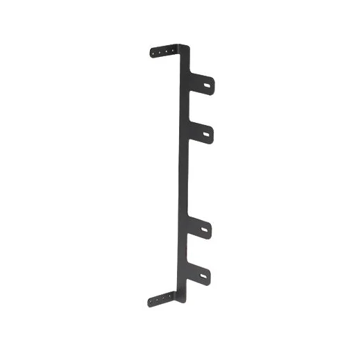 19.12x2.7 4-Post Rack Patch Panel Bracket Kit 0RU acciaio CVPPB