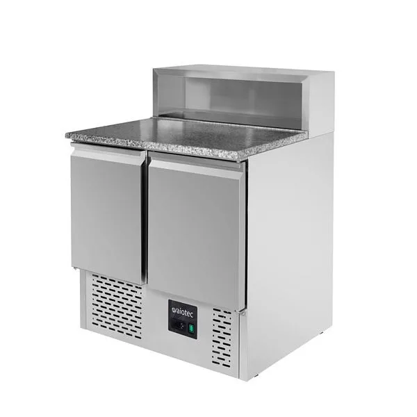 Vaiotec EASYLINE Saladette per pizza 700 / 2 volte - con 2 ante 90x70x1075 cm 10021