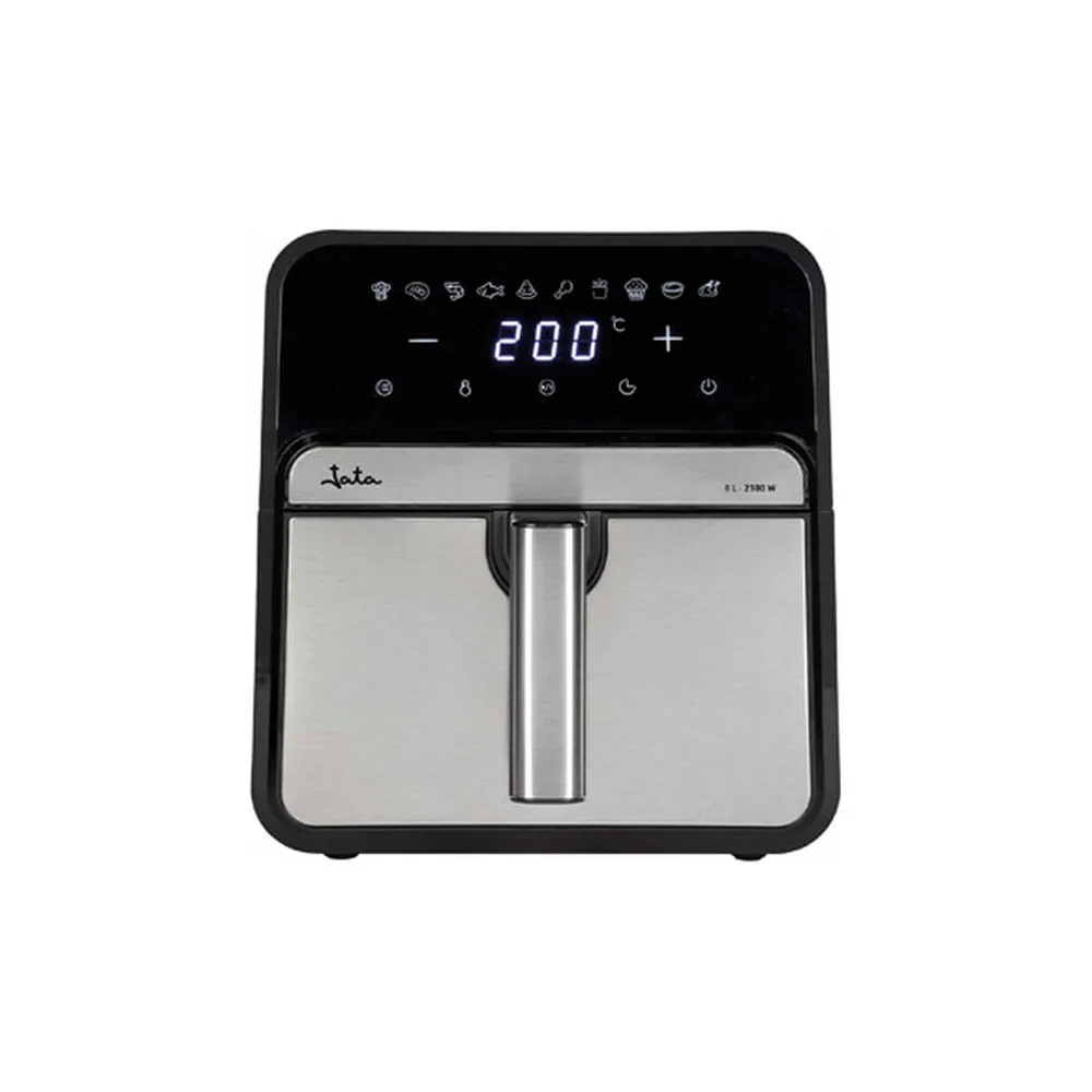 Friggitrice ad Aria JATA JEFR1242 Nero 2100 W 8 L