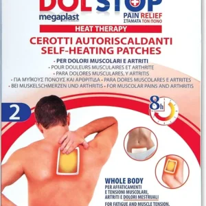 MEGAPLAST DOLSTOP CEROTTI AUTORISCALDANTI 2 PZ
