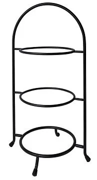 Scolapiatti Contacto nero per piatti 18-22 cm 8" 3247/213