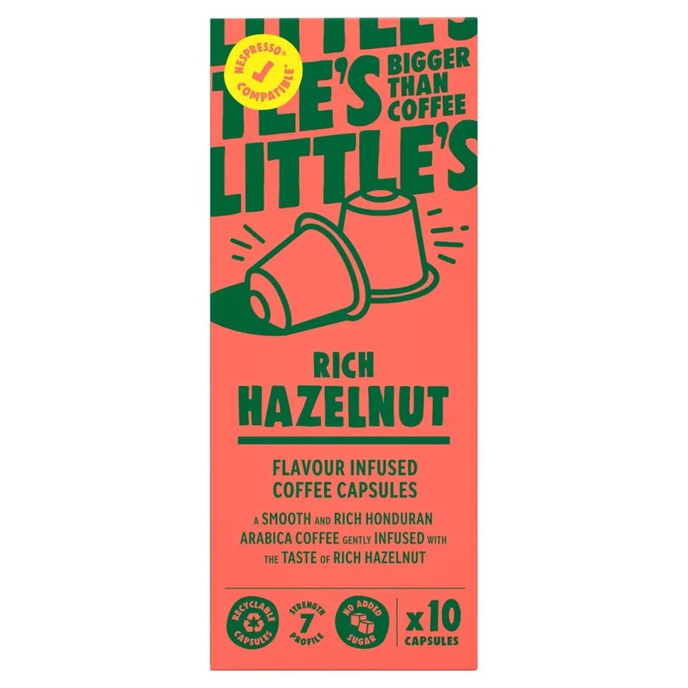 Capsule compatibili Nespresso Little's Rich Nocciola 10 per confezione
