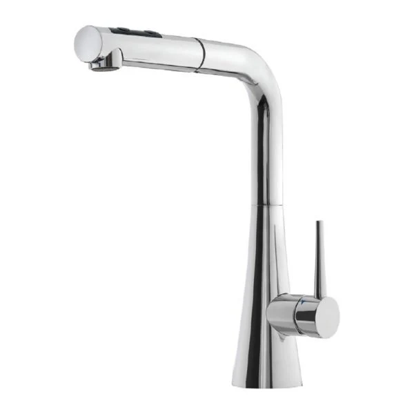 Hamat - SEPO-2000 PC - Serenity Dual Function Pull Out Kitchen Faucet Polished Cromatura