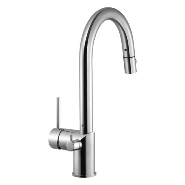 Hamat - SHPD-2000 PW - Dual Function Pull Down Shut Off Valve Caldo Water Pewter
