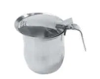 Lattiera acciaio inox cm 10,2 8 tazze Omra